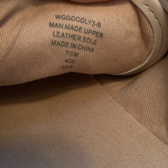 GUESS Pink Leather Sneakers Size 7 1/2 - Picture 8 of 10